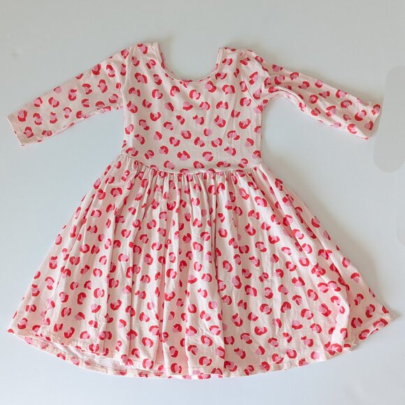 Vivie & Ash Pink Leopard Twirly Dress PLAY size 7 - Picture 3 of 8